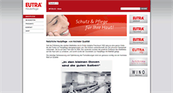 Desktop Screenshot of eutra.com