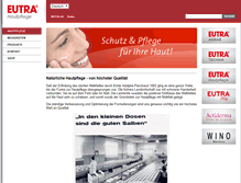 Tablet Screenshot of eutra.com